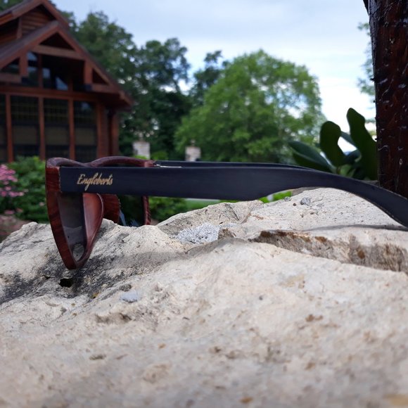 Oak Colored Frames, Bamboo With Wood Case